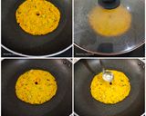 A picture of step 5 of Multigrain Thalipeeth.