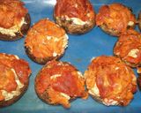 Foto del paso 8 de la receta Setas Portobello rellenas de chorizo y queso a modo de croquetas