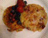 A picture of step 3 of Strawberry 🍓 and red currant pancakes.