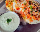 इंस्टेंट मिक्स वेज रवा उत्तपम(instant mix veg rawa uttapam recipe in hindi) रेसिपी चरण 4 फोटो