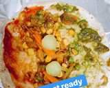A picture of step 6 of Kathi Rolls (Frankie Veggies).