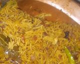 A picture of step 4 of Mandi rice.