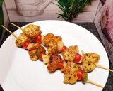 Une image de l'étape 5 de Brochettes de poulet marinés au curry cuisson cocotte magimix ou cuisson woodfire.