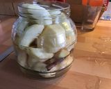 Une image de l'étape 2 de Pommes et poires au sirop cannelle et badiane.