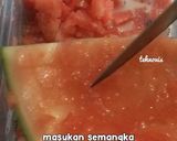 Foto langkah ke 3 dari resep Es Semangka Timun.