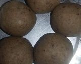 A picture of step 4 of Bread Gulab Jamun.