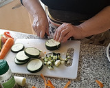 Foto del paso 3 de la receta: Hamburguesas de Calabacín y Verduras