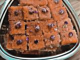 بسبوسة بالقشطة