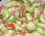 Foto langkah ke 8 dari resep Tumis terong ijo dengan ikan teri.