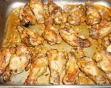 A picture of step 3 of Broiled marinated chicken wings with blue cheese dip.