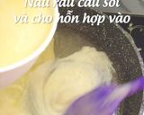 Hình bước làm 2 của món Thạch Pudding Bắp