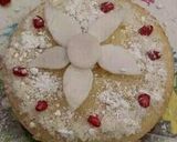 A picture of step 7 of Panner coconut cake.
