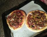 A picture of step 3 of Homemade pizza without cheese.