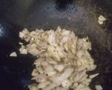 A picture of step 5 of Tawa Chole.