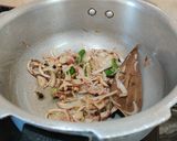 A picture of step 3 of Tomato Rice in Cooker.