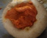 A picture of step 2 of Stuffed bafla bati.