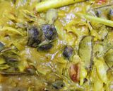 Gambar langkah 2 resipi Tempoyak Goreng Petai.