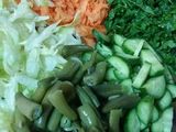 سلطه الفاصوليا السريعه🍽