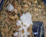 A picture of step 7 of Veg Methi chaman.