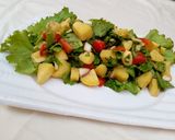 A picture of step 5 of Sweet Potato Salad.