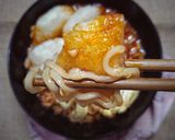 Foto langkah ke 6 dari resep Cireng Kuah Mie Ayam Pop.