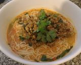 A picture of step 9 of Dan Dan Noodles 擔擔麵.
