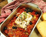 Mediterrán sült feta zöldségekkel recept fázis 5 fotója
