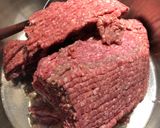 A picture of step 1 of Beef and Bean Burritos.