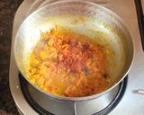 A picture of step 6 of Raw Banana Curry.