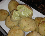 Foto del paso 5 de la receta: Bombas de papa con brócoli rellenas de queso y jamón