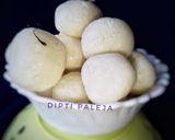 A picture of step 7 of Rasgulla.