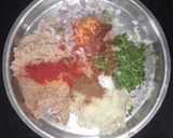 A picture of step 3 of Soya chunks cutlet.