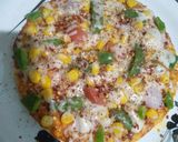 A picture of step 7 of Cheese Pizza.