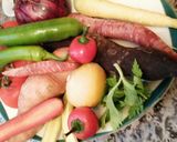 Une image de l'étape 2 de Velouté de légumes anciens🥕🌶️🍅.