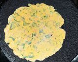 A picture of step 3 of Millet flour & veggies paratha.