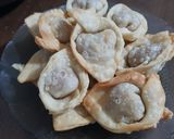 Foto langkah ke 4 dari resep Pangsit Goreng Bakso.