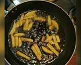 A picture of step 4 of Crispy honey chilli potatoes (street style).