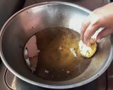 A picture of step 6 of Banana flower vadai.