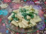 Espinaca con fideos