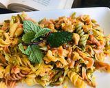 A picture of step 8 of Coloured pasta.