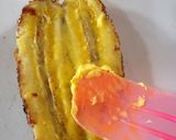 A picture of step 3 of Fried Banana with cheese & Chocolate.
