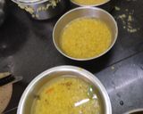 A picture of step 7 of Sambar idli.
