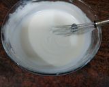 A picture of step 1 of Nankhatai.