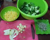 Foto langkah ke 1 dari resep Cah Sawi Jagung Teri.