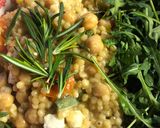A picture of step 6 of Herby baked feta couscous.