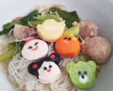 Foto langkah ke 4 dari resep Shabu-shabu / steamboat cedea cartoon anak.