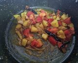 A picture of step 4 of Tiffin sambhar.