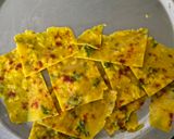 A picture of step 4 of Kutchi Chhiba Dhokli - Traditional Forgotten & Lost Recipe of Kutch Region - Gujarat - India.