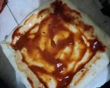 A picture of step 16 of Chicken tikka pizza (without oven bake in pateela).