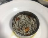 Foto del paso 4 de la receta: Gulas con yema y jamón